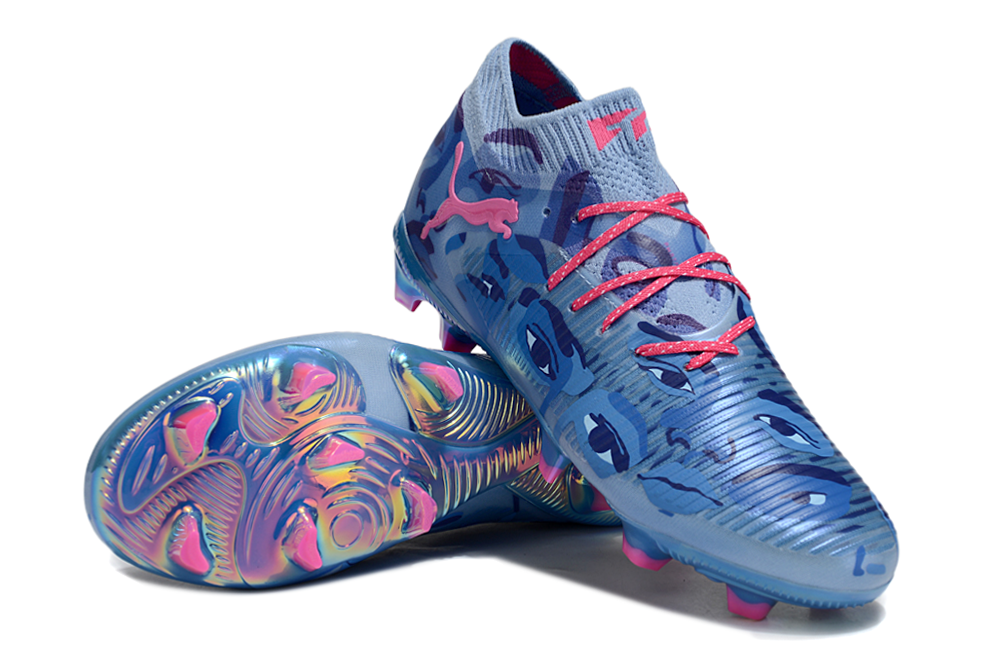 PUMA FUTURE 8 ULTIMATE X KIDSUPER FG BLEU